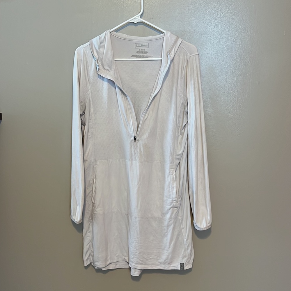 L.L. Bean Sand Beach hooded cover up